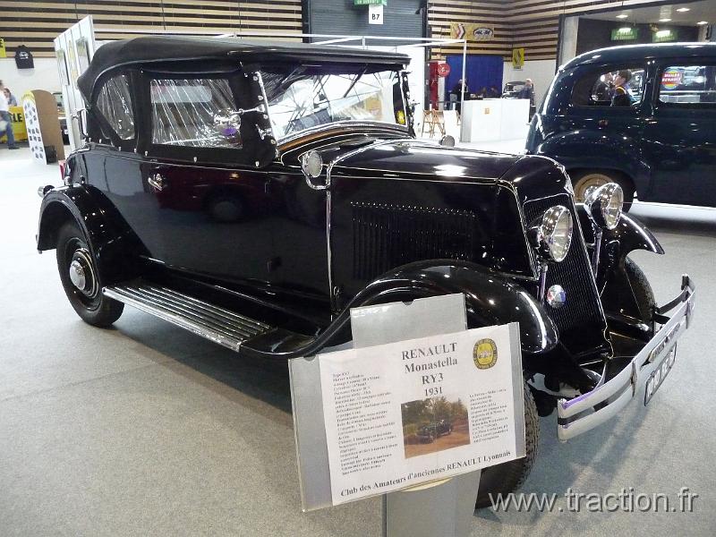Epoquauto (55).JPG - 05/11/2010 - 69000 LYONƒPOQU'AUTO32�me Salon International Autos & Motos AnciennesRENAULT - Monastella -RY3 - 1931ImmatriculŽe : 1010 RE 69